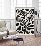 Henri Matisse Black Algae Collection #3 by jay on GIANT ART - illustration bw