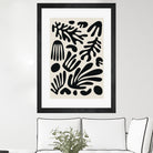 Henri Matisse Black Algae Collection #3 by jay on GIANT ART - illustration bw