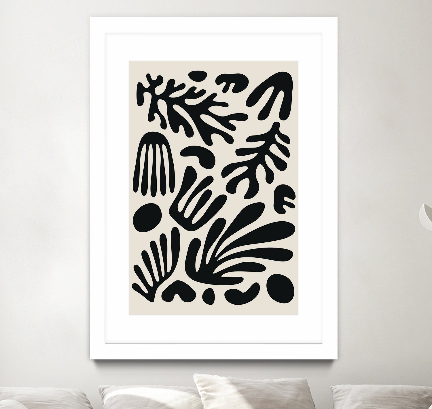 Henri Matisse Black Algae Collection #3 by jay on GIANT ART - illustration bw
