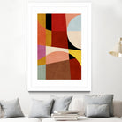 Warm Colors Bauhaus Geometry2 by Ana Rut Bre on GIANT ART - abstract abstract