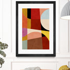 Warm Colors Bauhaus Geometry2 by Ana Rut Bre on GIANT ART - abstract abstract