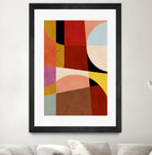 Warm Colors Bauhaus Geometry2 by Ana Rut Bre on GIANT ART - abstract abstract