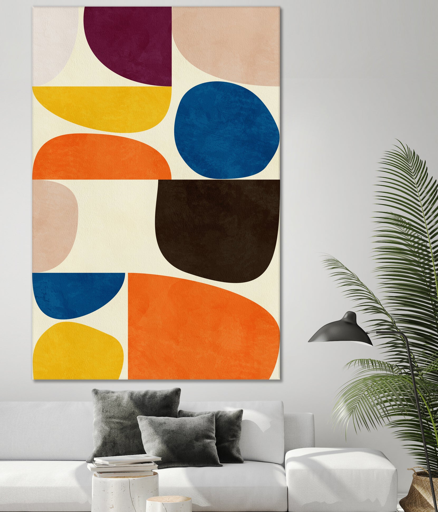 Vivid Bauhaus by Ana Rut Bre on GIANT ART -  abstract