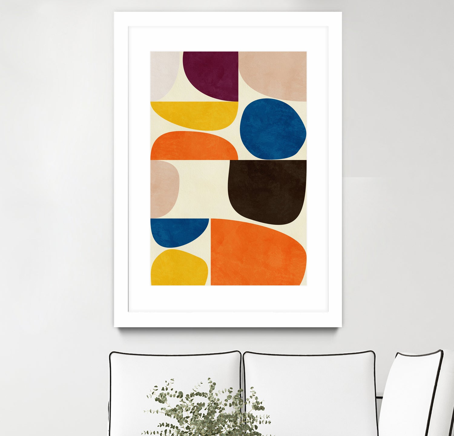 Vivid Bauhaus by Ana Rut Bre on GIANT ART -  abstract