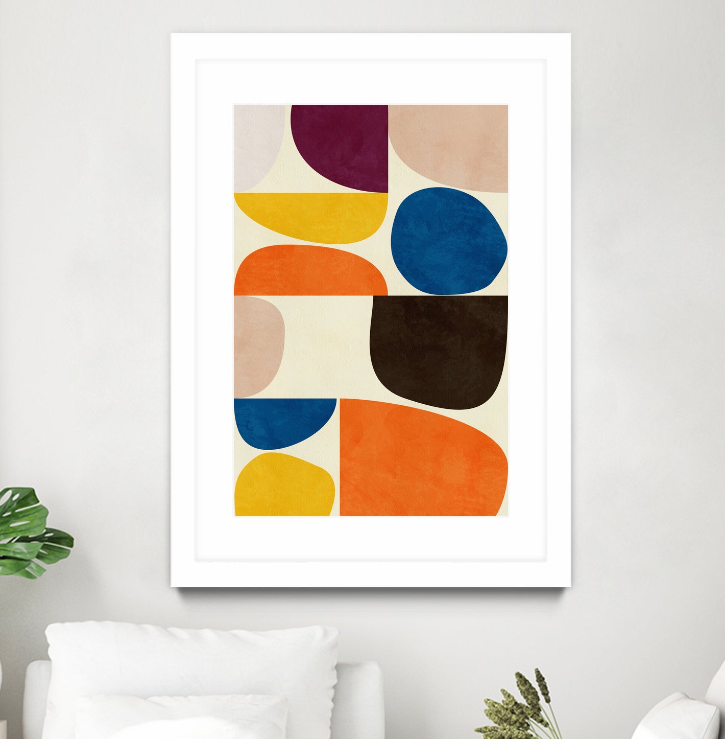 Vivid Bauhaus by Ana Rut Bre on GIANT ART -  abstract