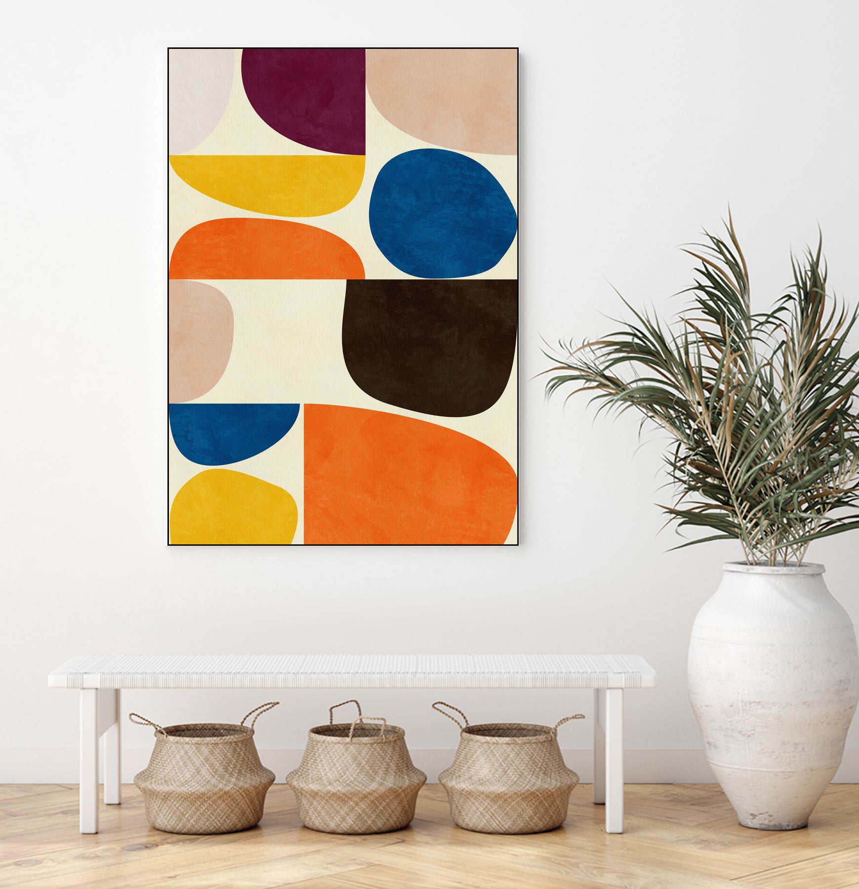 Vivid Bauhaus by Ana Rut Bre on GIANT ART -  abstract