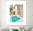 Riad by Petra on GIANT ART - illustration traveler