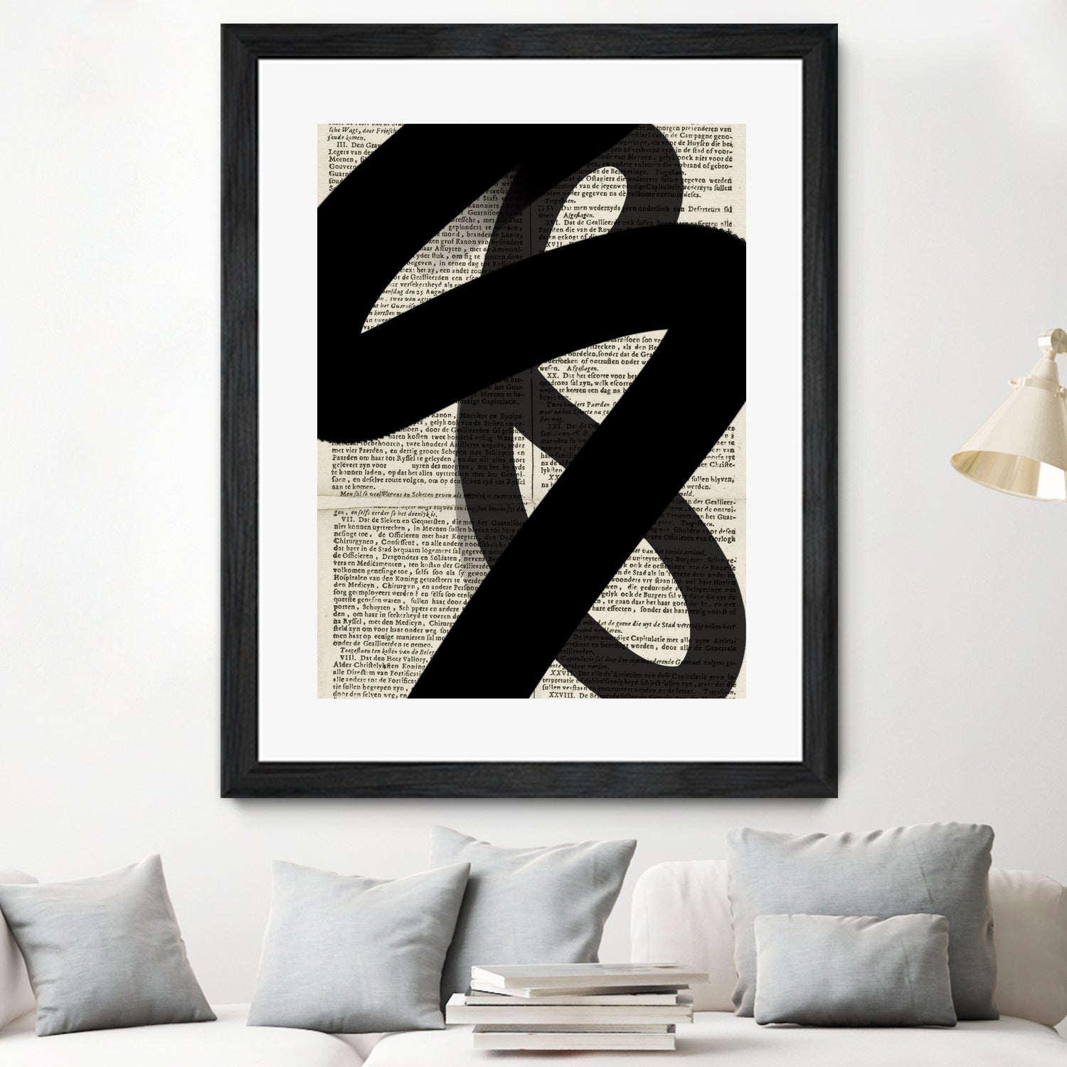 Abstract Paper IV by Yopie on GIANT ART - abstract black