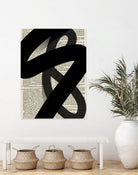 Abstract Paper IV by Yopie on GIANT ART - abstract black