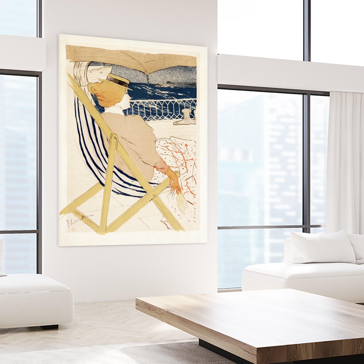 La PassagAure Du 54 (1896) by TOULOUSE LAUTREC on GIANT ART - figurative toulouse lautrec