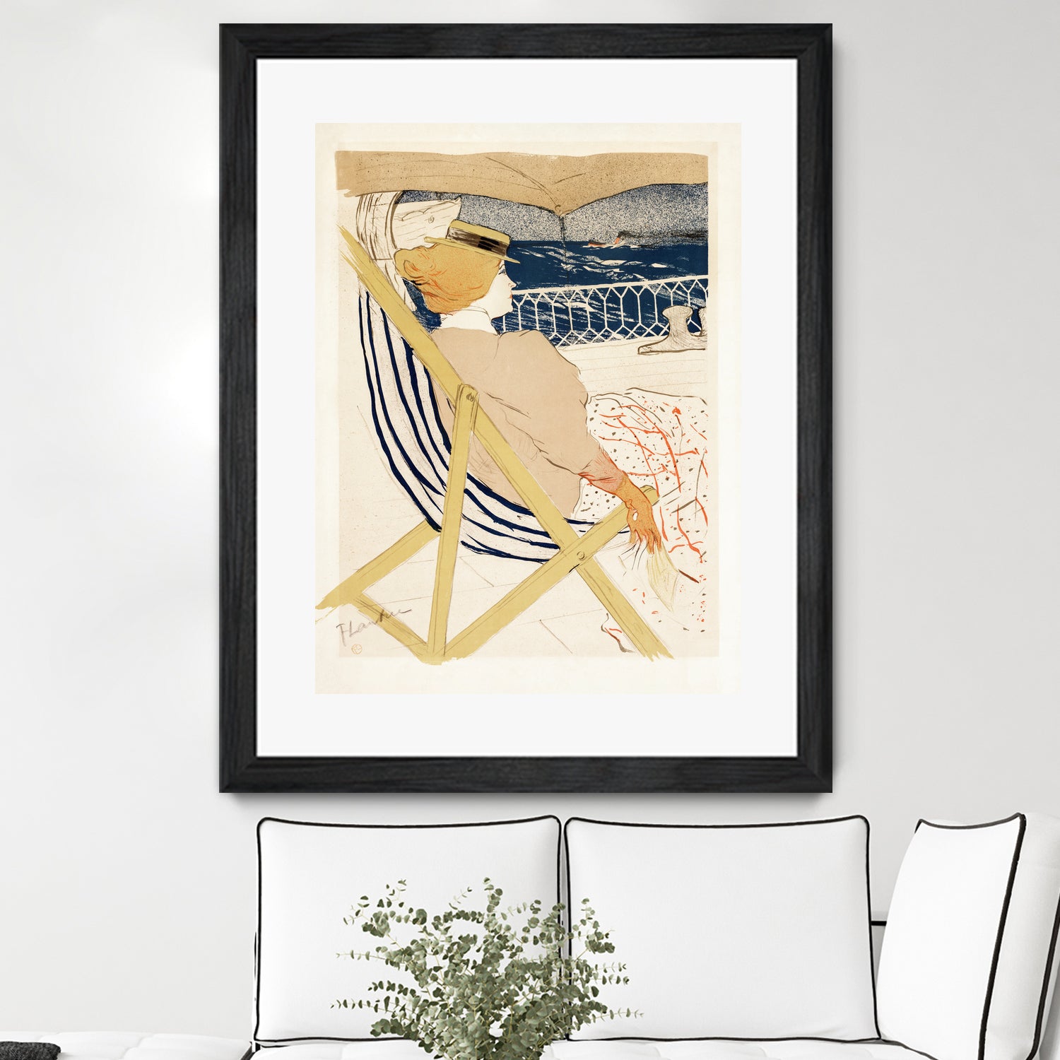 La PassagAure Du 54 (1896) by TOULOUSE LAUTREC on GIANT ART - figurative toulouse lautrec