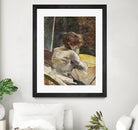 Waiting (ca.1887) by TOULOUSE LAUTREC on GIANT ART - figurative toulouse lautrec