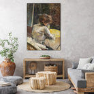 Waiting (ca.1887) by TOULOUSE LAUTREC on GIANT ART - figurative toulouse lautrec