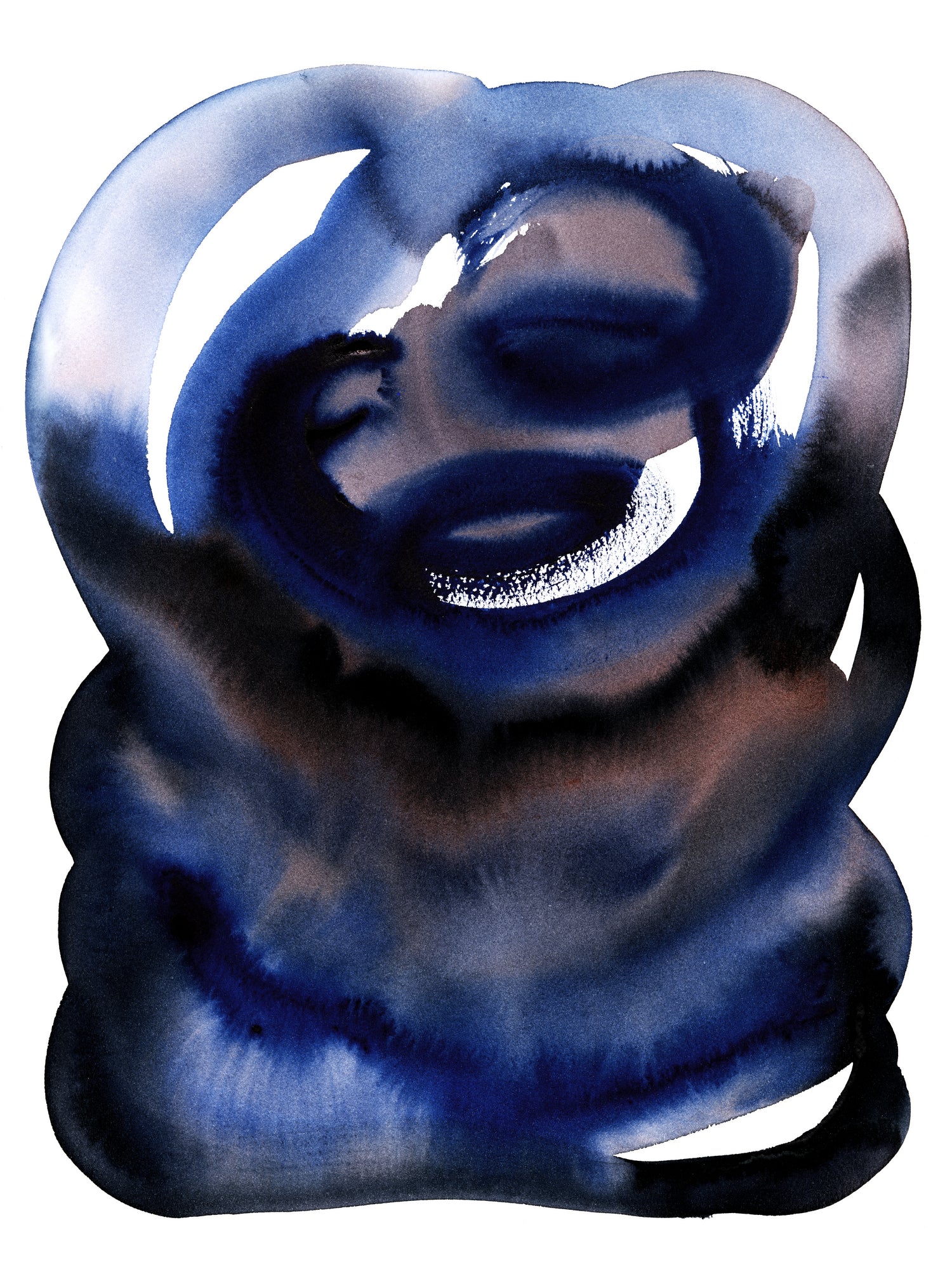 Brln Blue by Djaheda on GIANT ART - abstract abstract