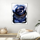 Brln Blue by Djaheda on GIANT ART - abstract abstract