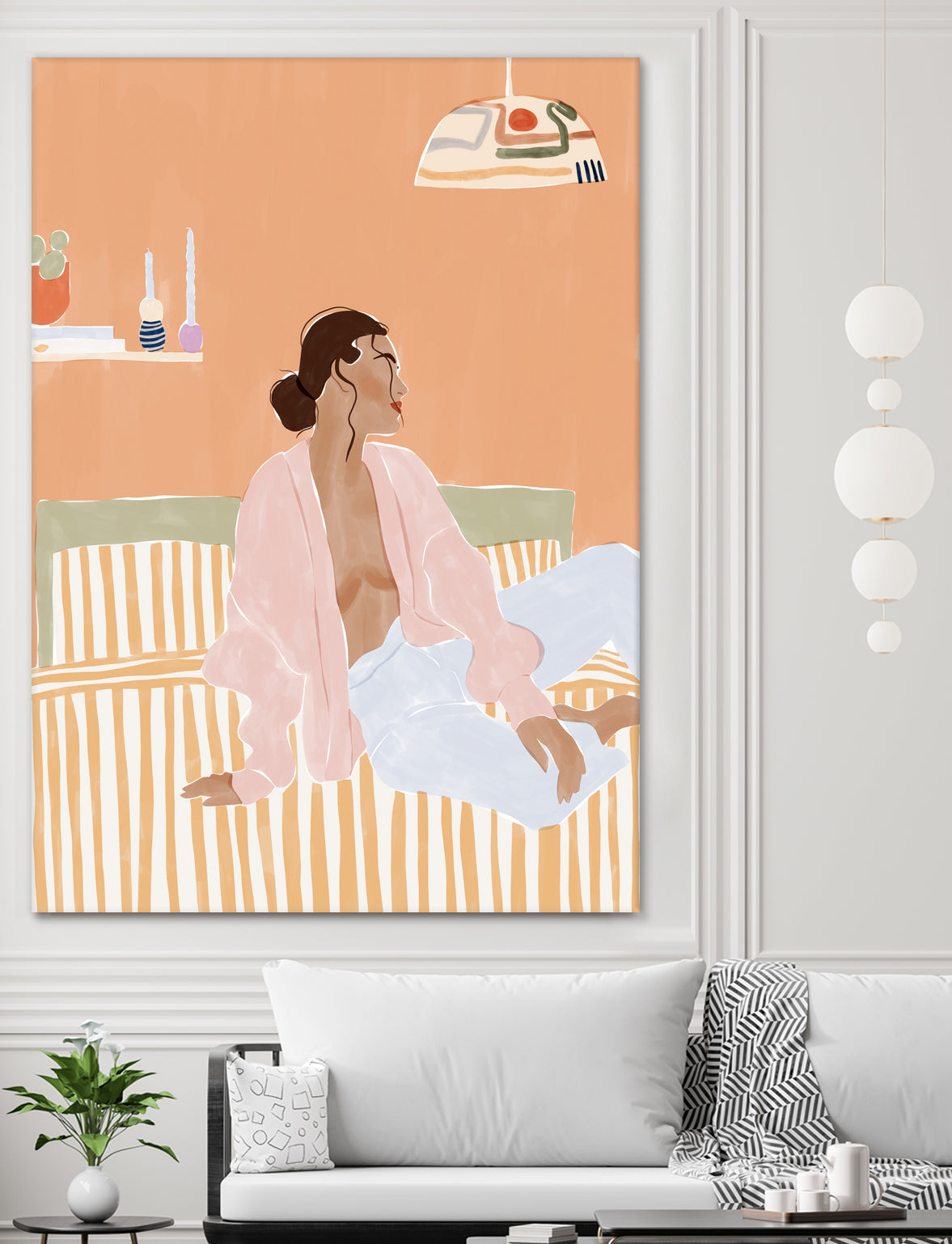 Just Let Me Chill by Ivy on GIANT ART - illustration bed