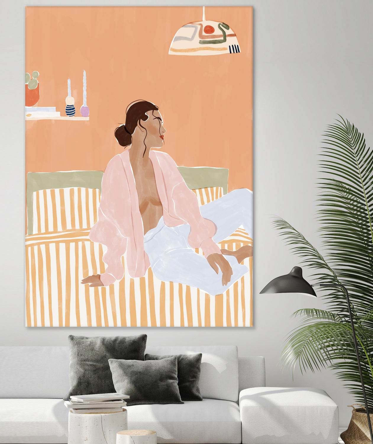 Just Let Me Chill by Ivy on GIANT ART - illustration bed