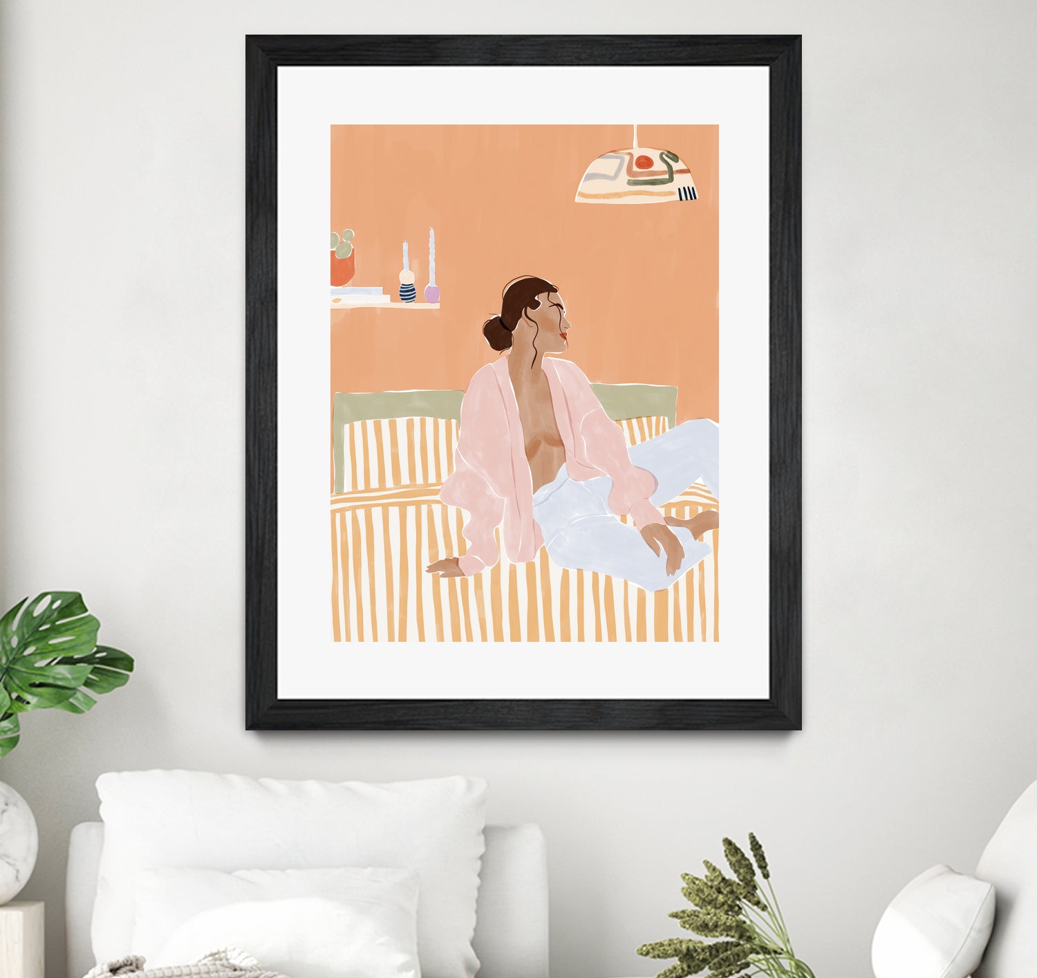 Just Let Me Chill by Ivy on GIANT ART - illustration bed