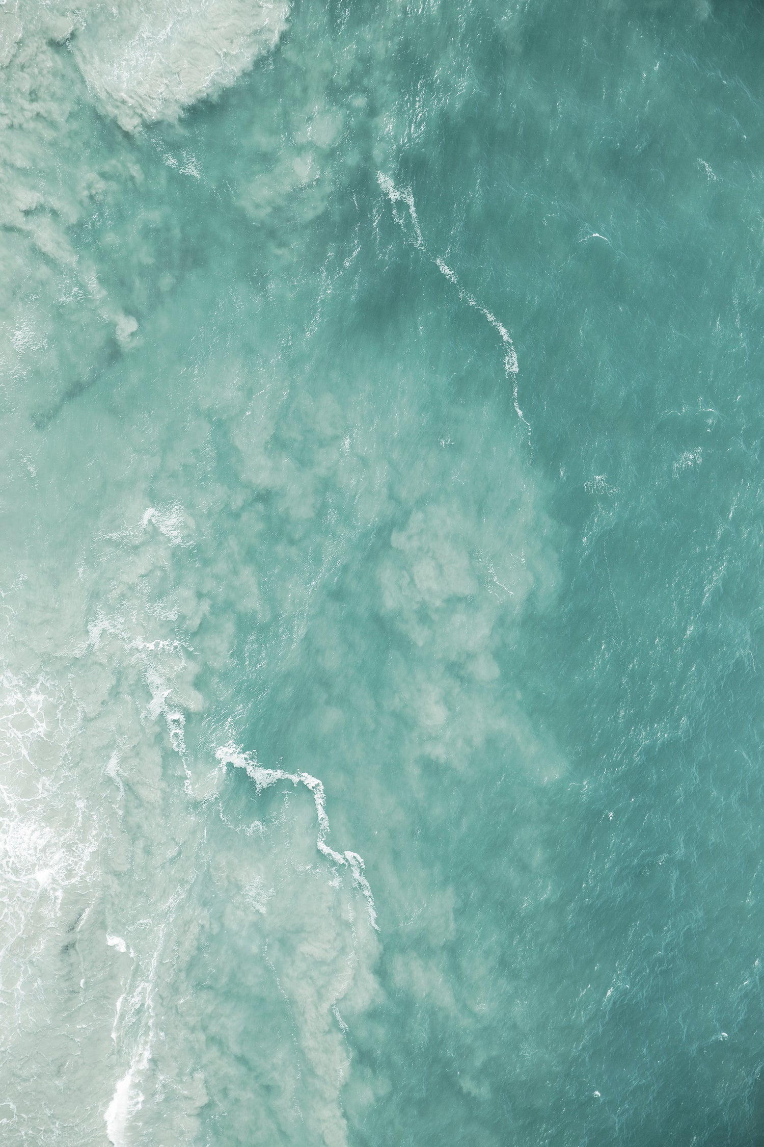 Ocean's Whisper by Shot by Clint on GIANT ART - landscape aerial ocean view