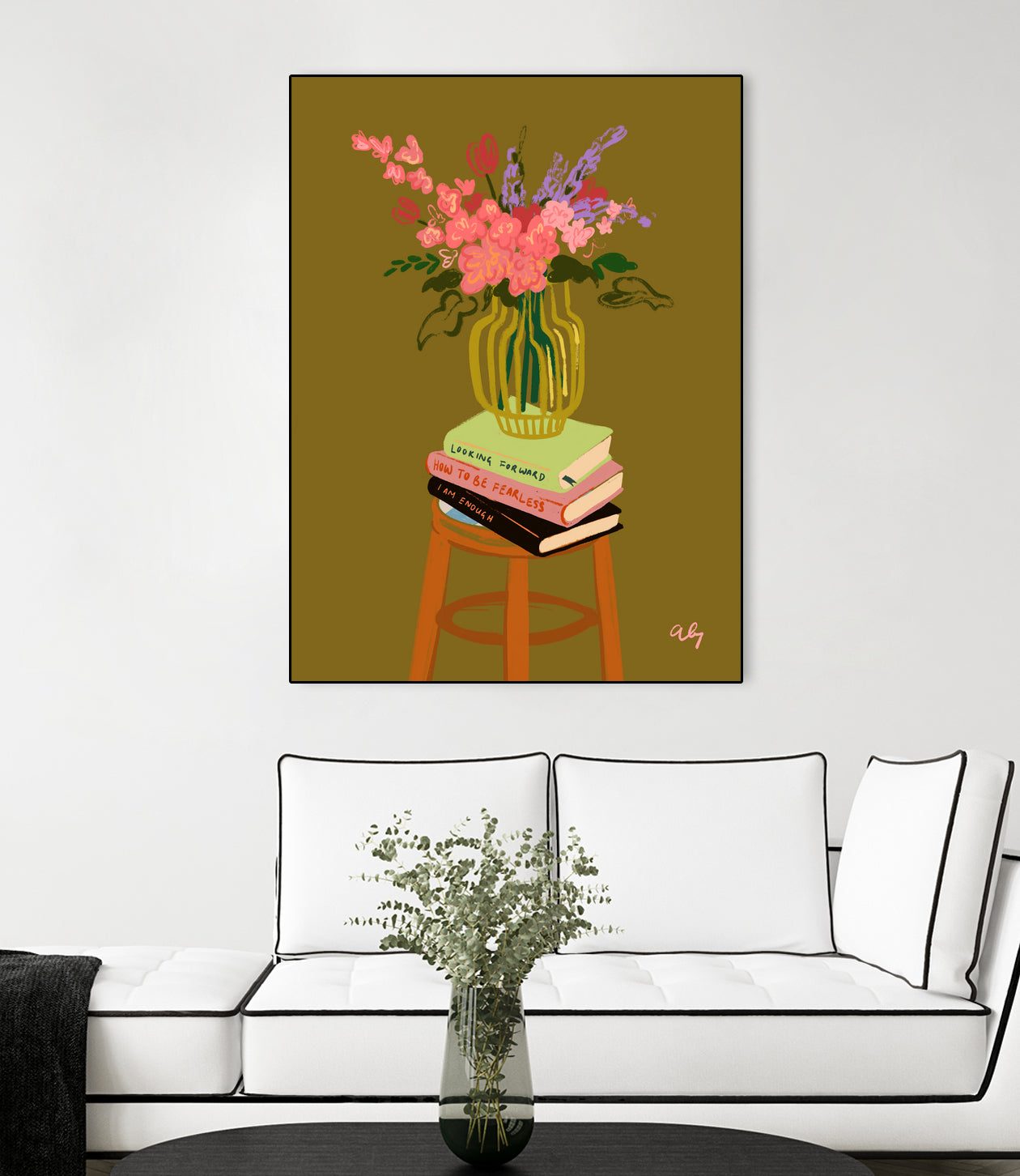 Floral Vase by Arty on GIANT ART - flowers and plants flower