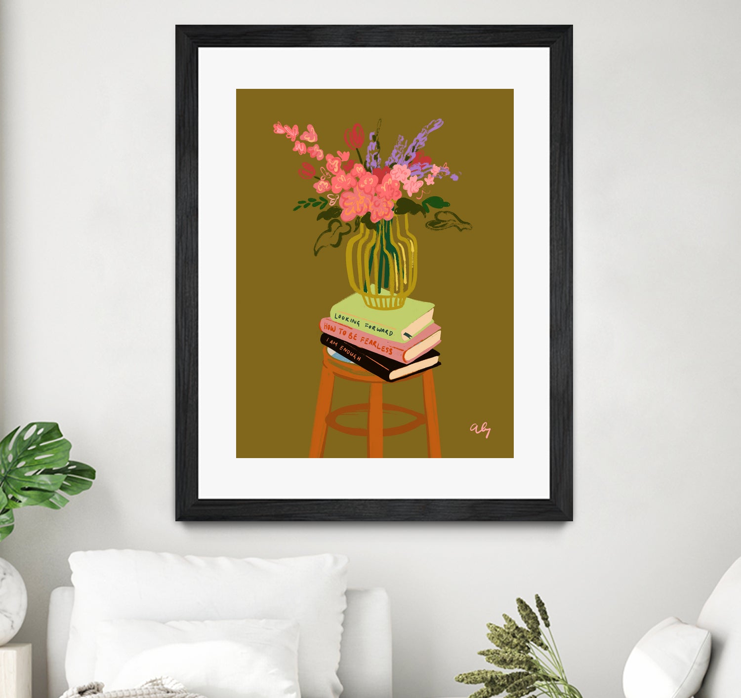 Floral Vase by Arty on GIANT ART - flowers and plants flower