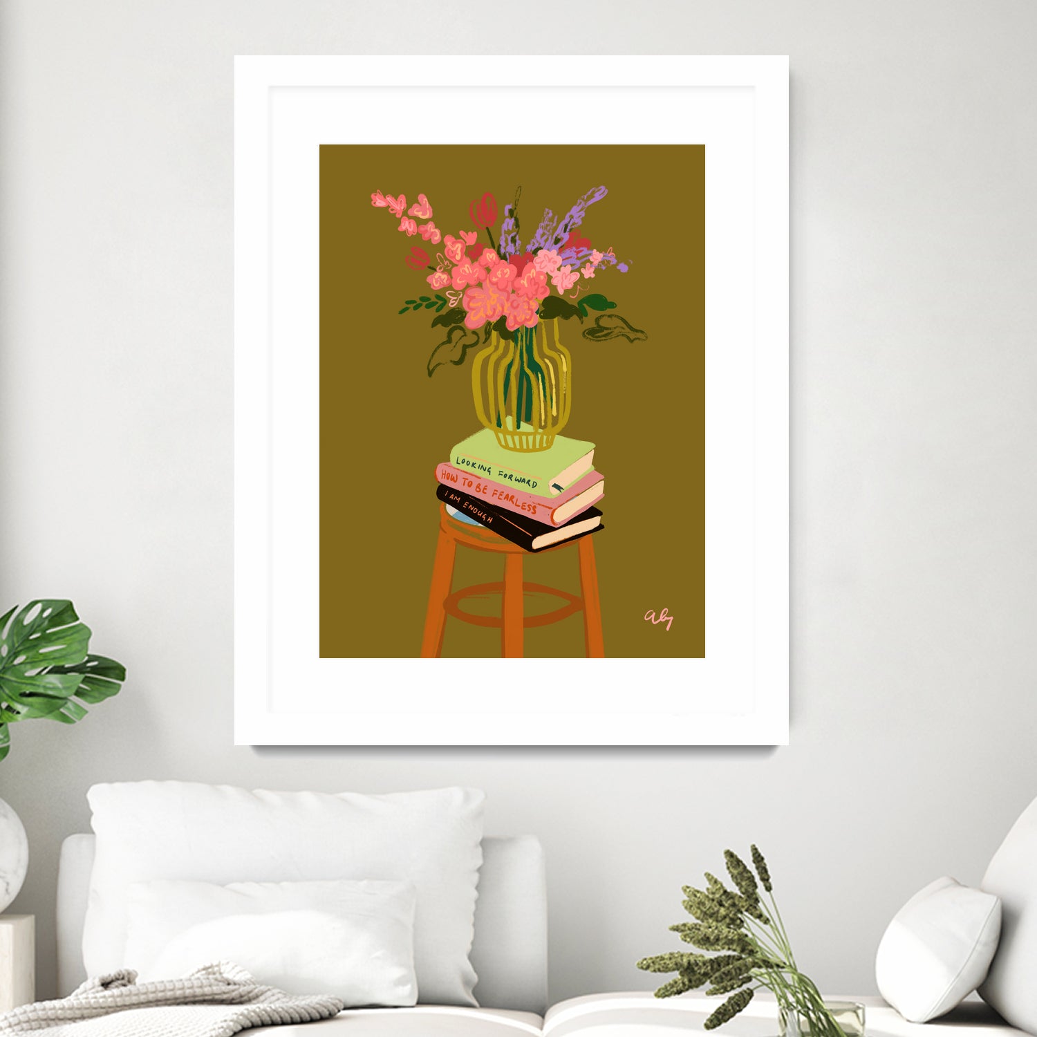 Floral Vase by Arty on GIANT ART - flowers and plants flower