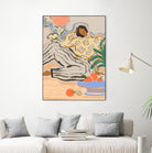 Lazydays by Arty on GIANT ART - orange figurative