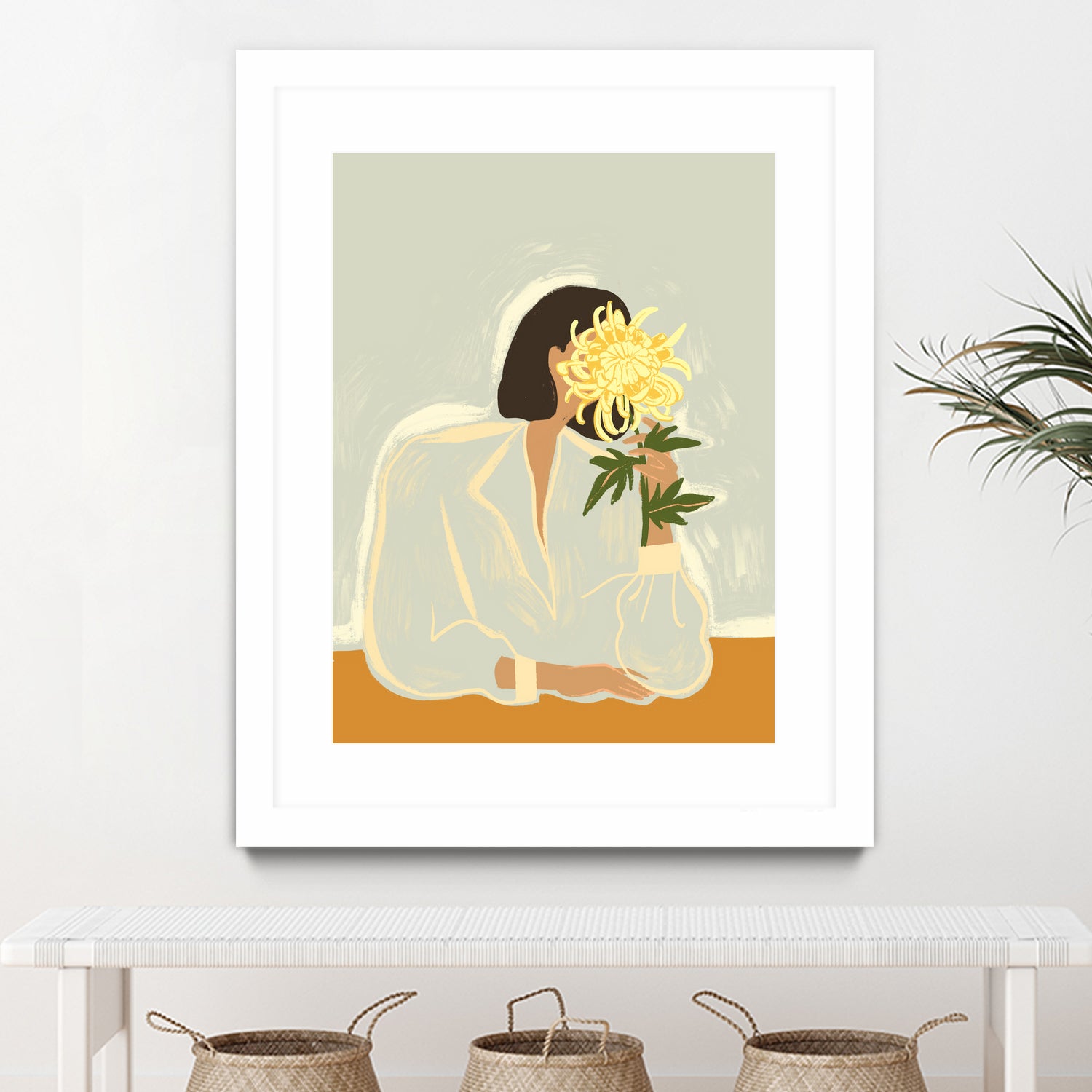 Thecrysanthemum by Arty on GIANT ART - figurative person