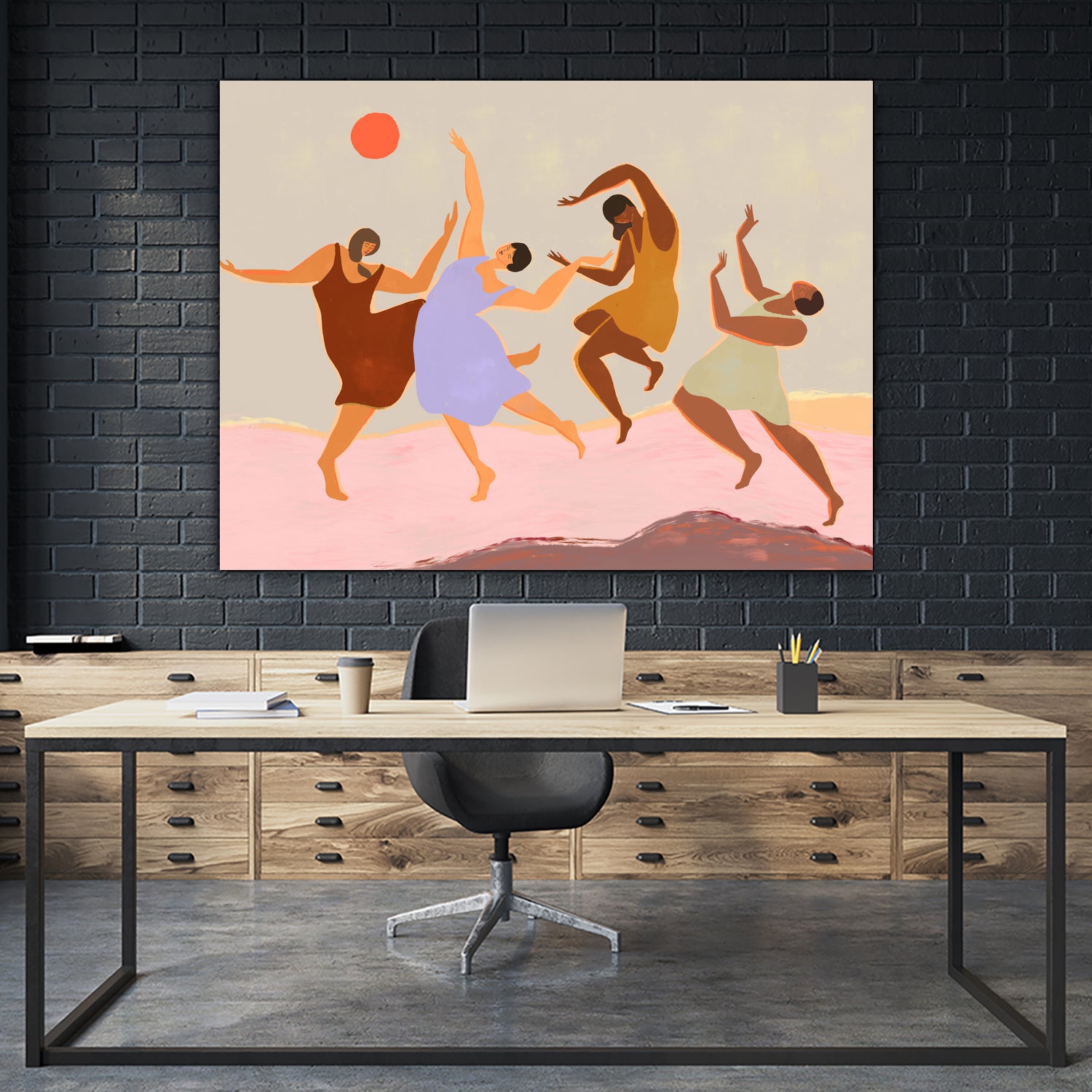 Together by Arty on GIANT ART - illustration dance