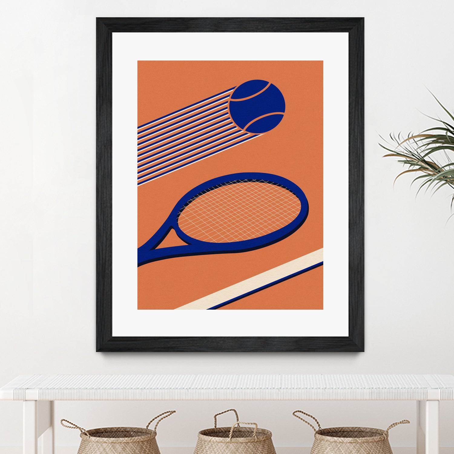 Tennis 80s by Rosi on GIANT ART - illustration tennis