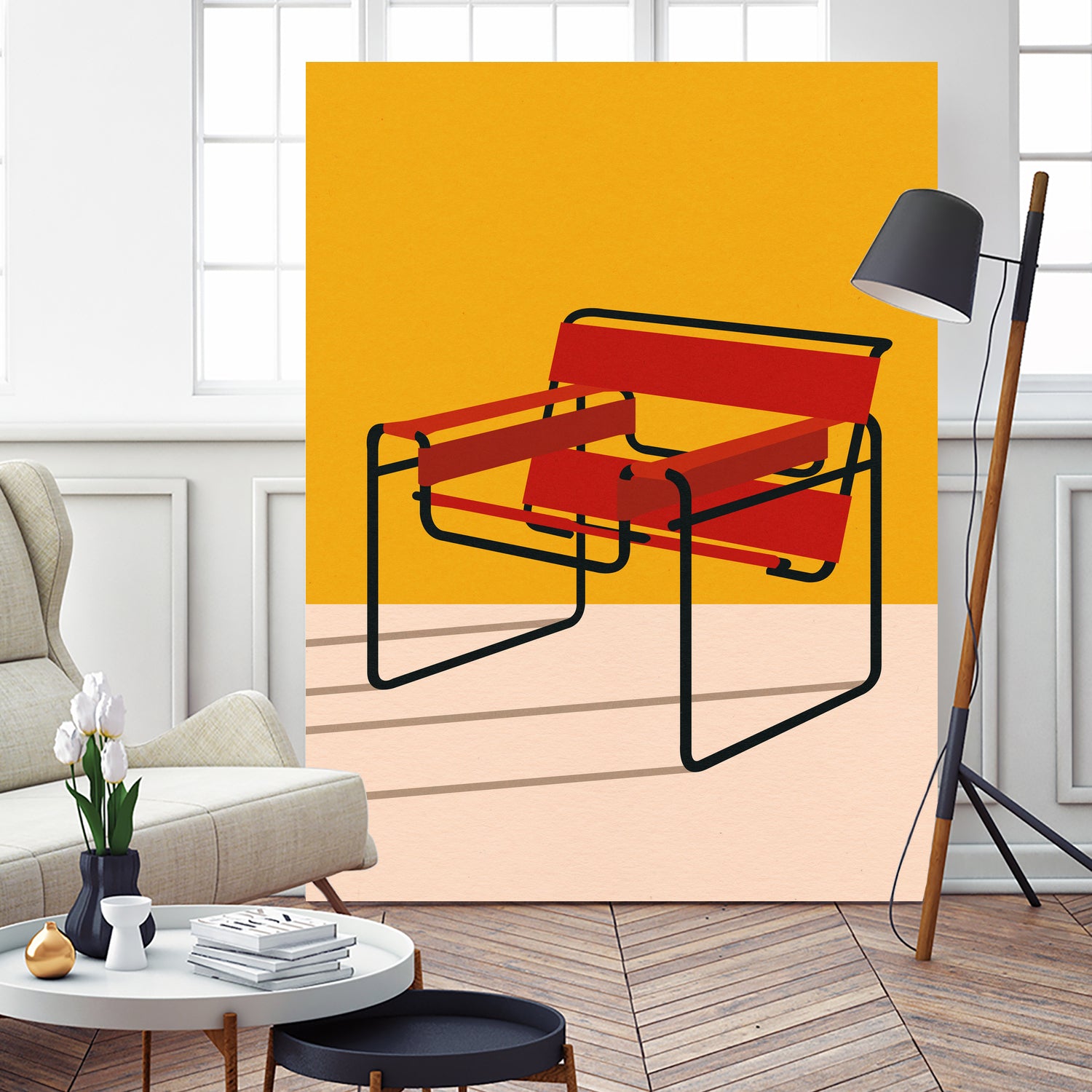 Wassily Chair Marcel Breuer by Rosi on GIANT ART - illustration chair