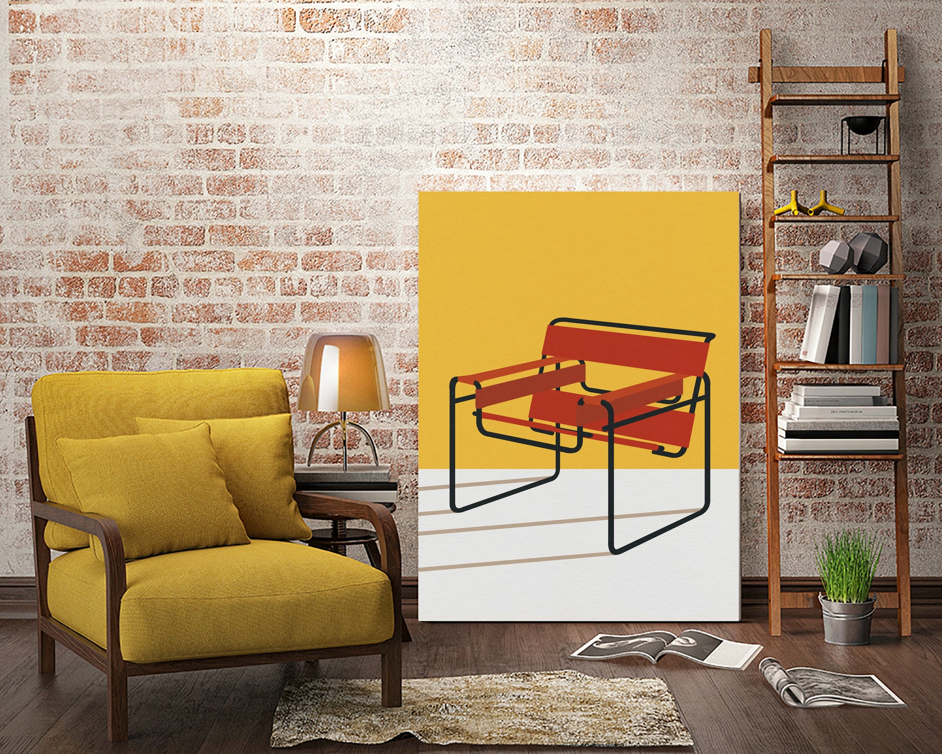 Wassily Chair by Rosi on GIANT ART