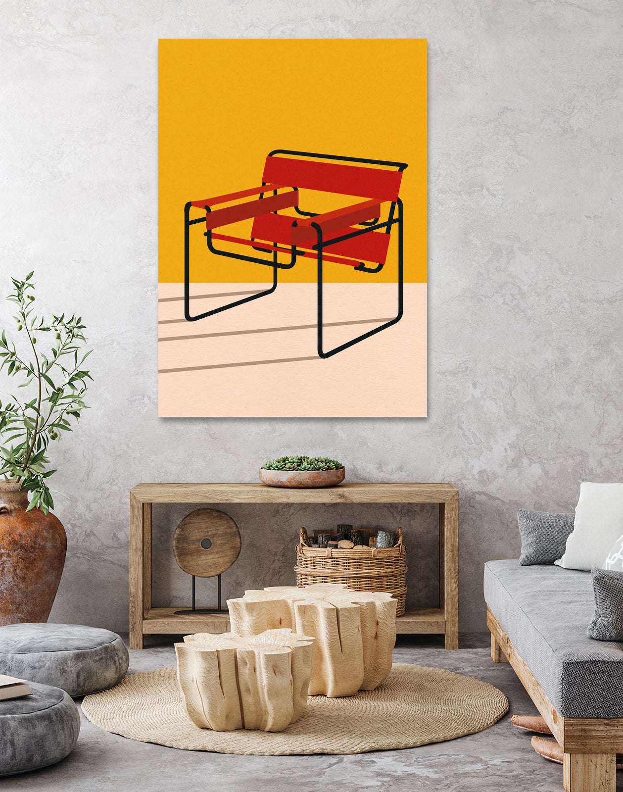 Wassily Chair Marcel Breuer by Rosi on GIANT ART - illustration chair