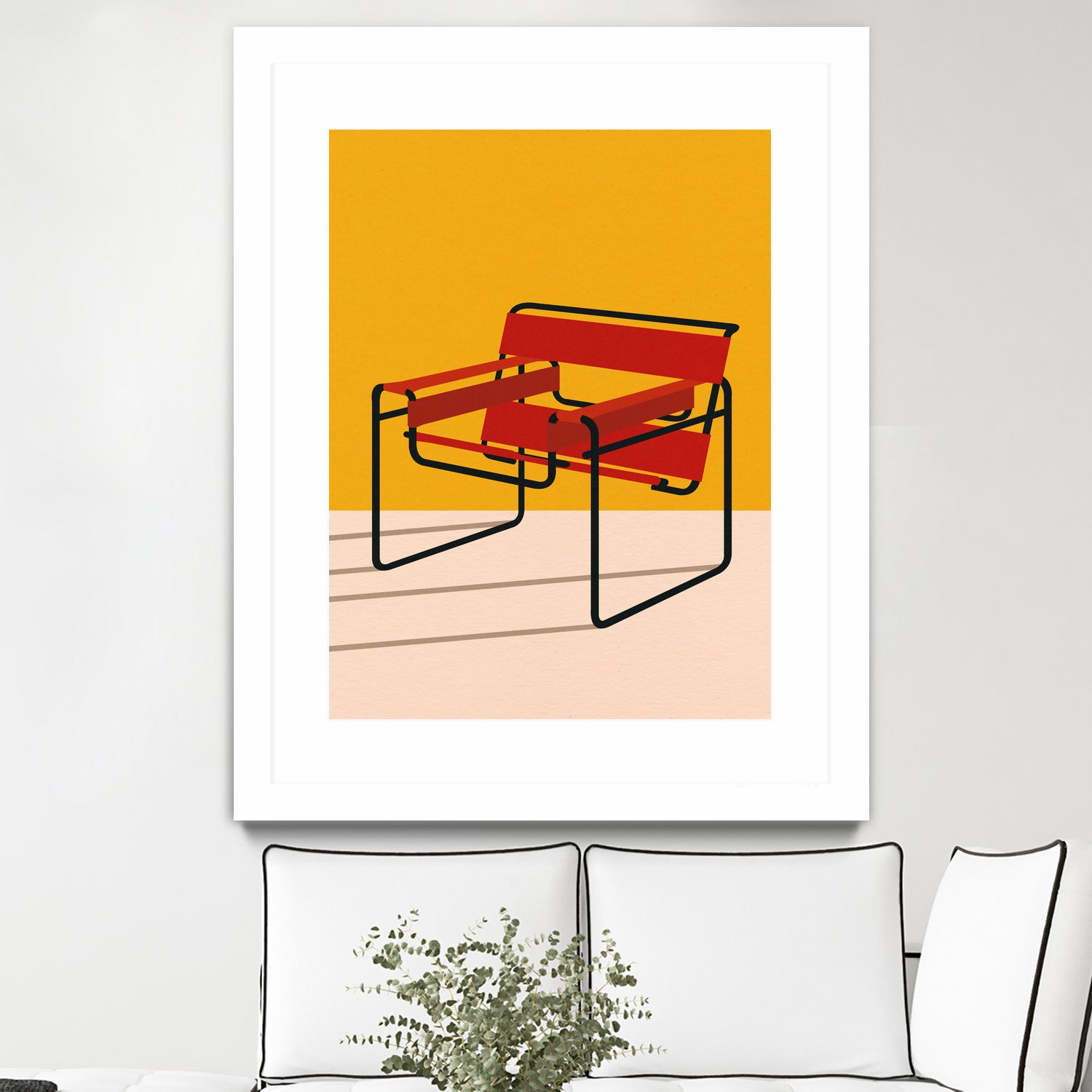 Wassily Chair Marcel Breuer by Rosi on GIANT ART - illustration chair