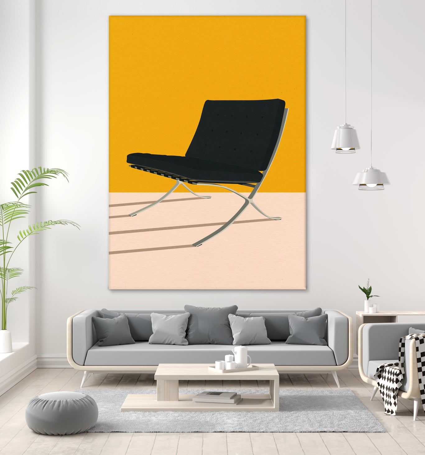 Barcelona Chair By Mies Van Der Rohe by Rosi on GIANT ART - figurative spain