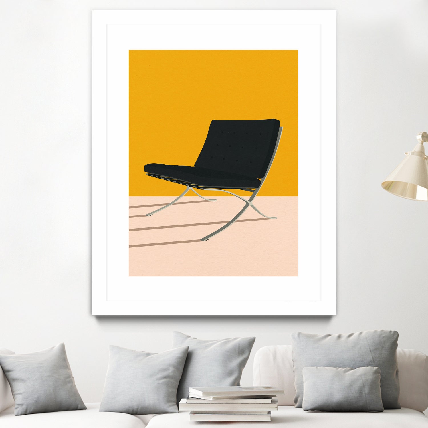 Barcelona Chair By Mies Van Der Rohe by Rosi on GIANT ART - figurative spain