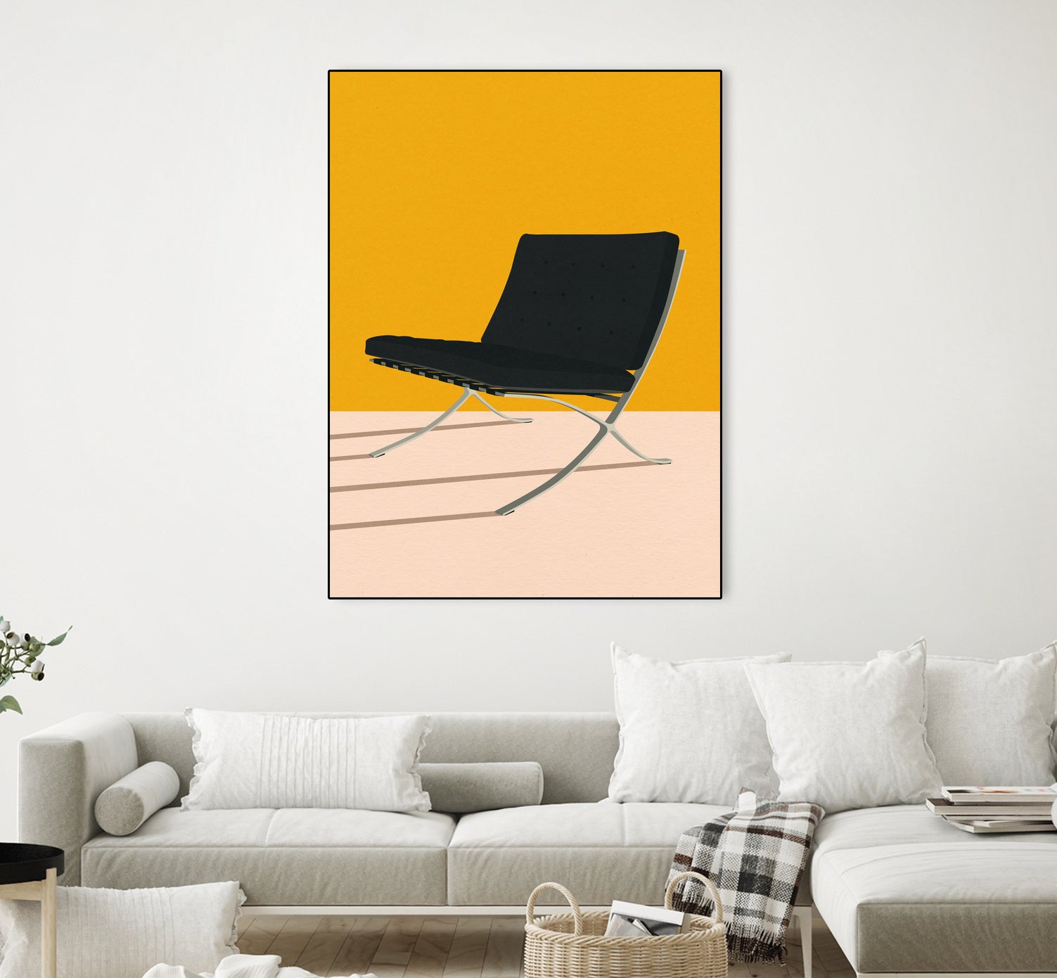 Barcelona Chair By Mies Van Der Rohe by Rosi on GIANT ART - figurative spain