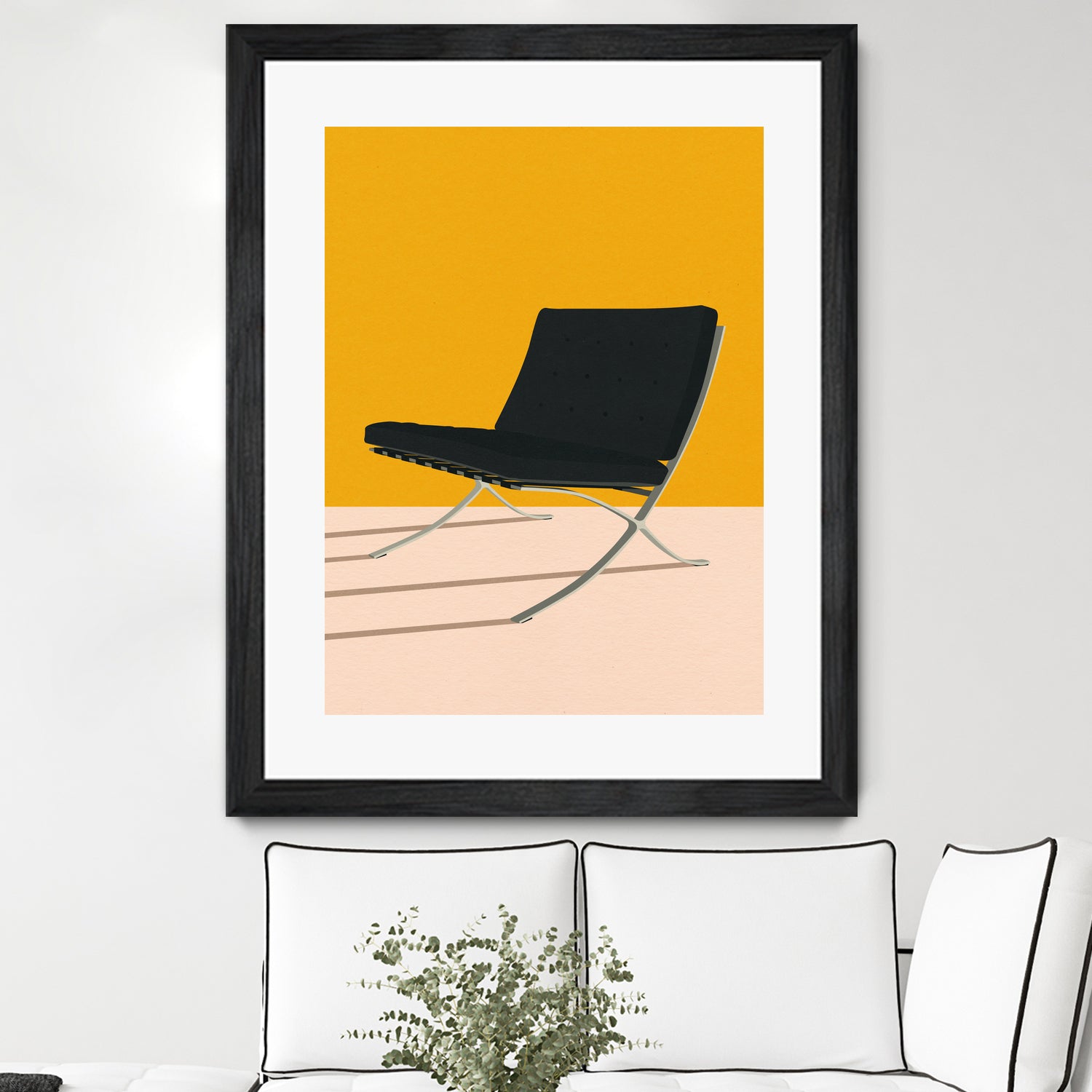 Barcelona Chair By Mies Van Der Rohe by Rosi on GIANT ART - figurative spain