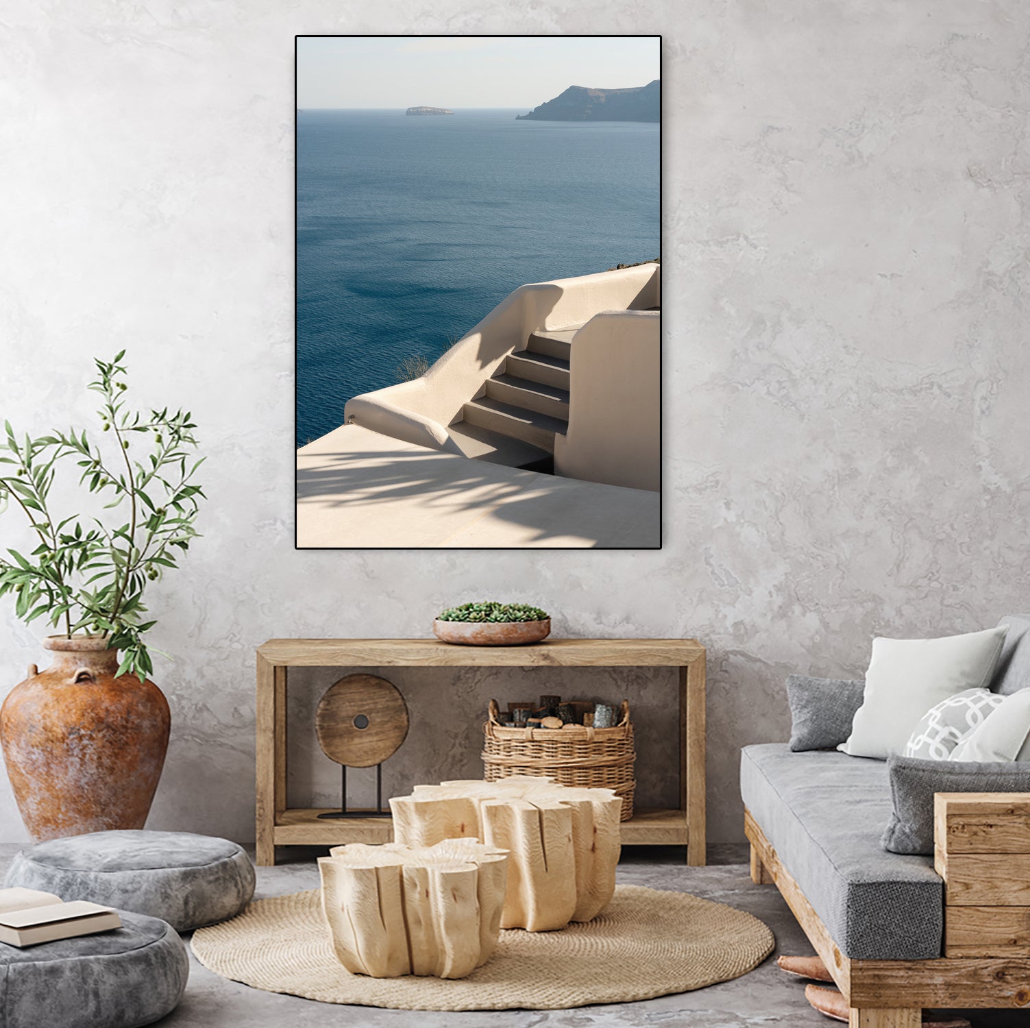 The Poetry Of Stairs by Minorstep on GIANT ART - beige landscape harmony