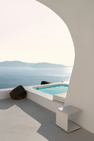 Aenaon Seaview Villa by Minorstep on GIANT ART - blue photgraphy harmony