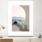 Aenaon Seaview Villa by Minorstep on GIANT ART - blue photgraphy harmony