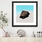 Rock By The Pool by Minorstep on GIANT ART - abstract rock