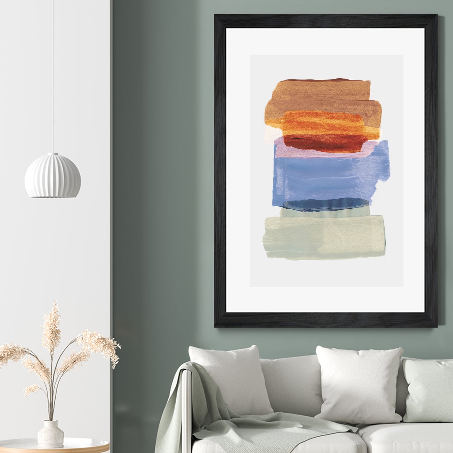 Abstract Brush Strokes 49 A1 by Mareike Bohmer on GIANT ART - abstract abstract abstract