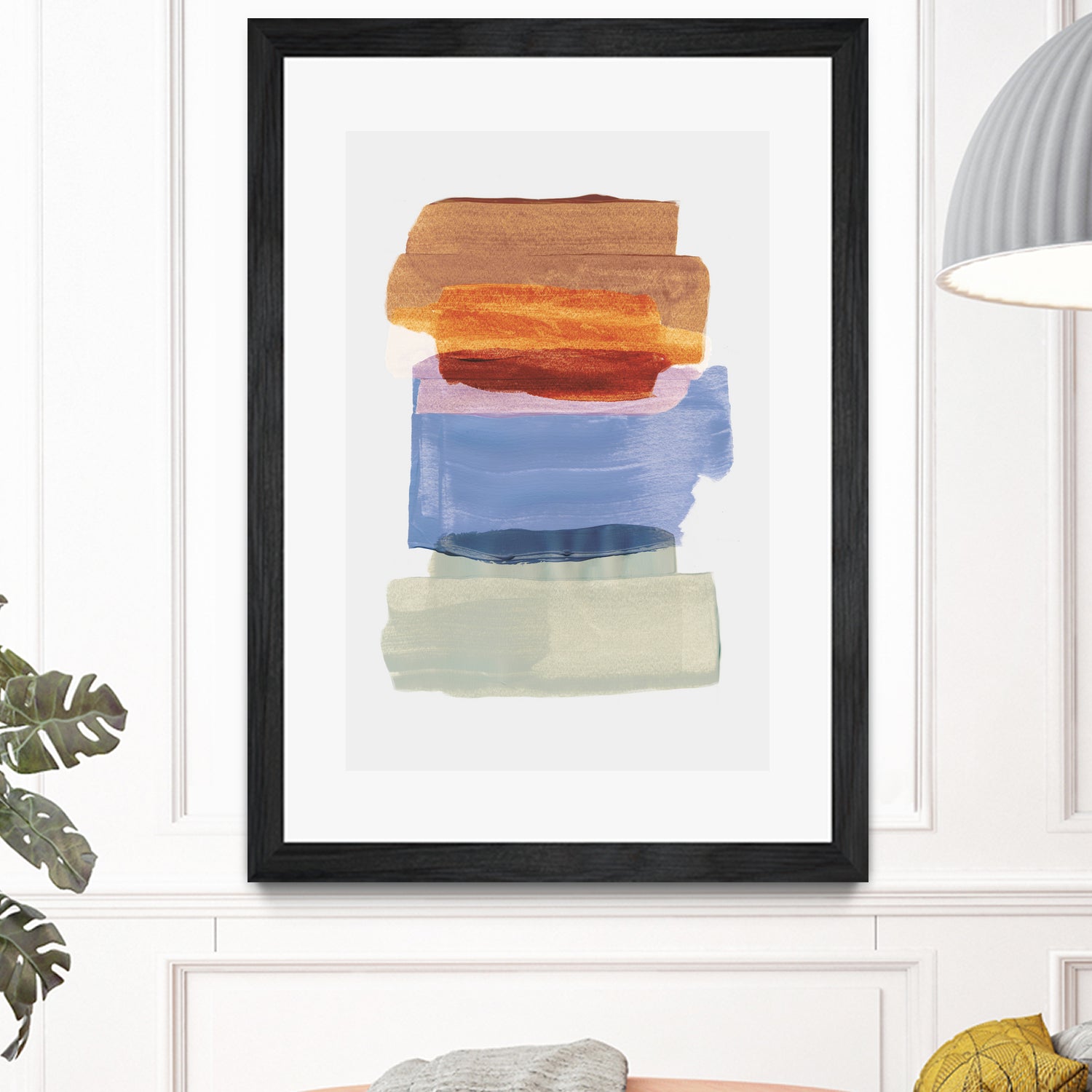 Abstract Brush Strokes 49 A1 by Mareike Bohmer on GIANT ART - abstract abstract abstract