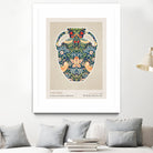 Wm Greek 06ratio 4x5 Print By Bohonewart by Emel Tunaboylu on GIANT ART - pattern flowers and plants pattern
