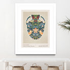 Wm Greek 06ratio 4x5 Print By Bohonewart by Emel Tunaboylu on GIANT ART - pattern flowers and plants pattern
