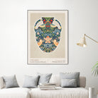 Wm Greek 06ratio 4x5 Print By Bohonewart by Emel Tunaboylu on GIANT ART - pattern flowers and plants pattern