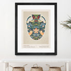 Wm Greek 06ratio 4x5 Print By Bohonewart by Emel Tunaboylu on GIANT ART - pattern flowers and plants pattern