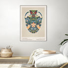 Wm Greek 06ratio 4x5 Print By Bohonewart by Emel Tunaboylu on GIANT ART - pattern flowers and plants pattern