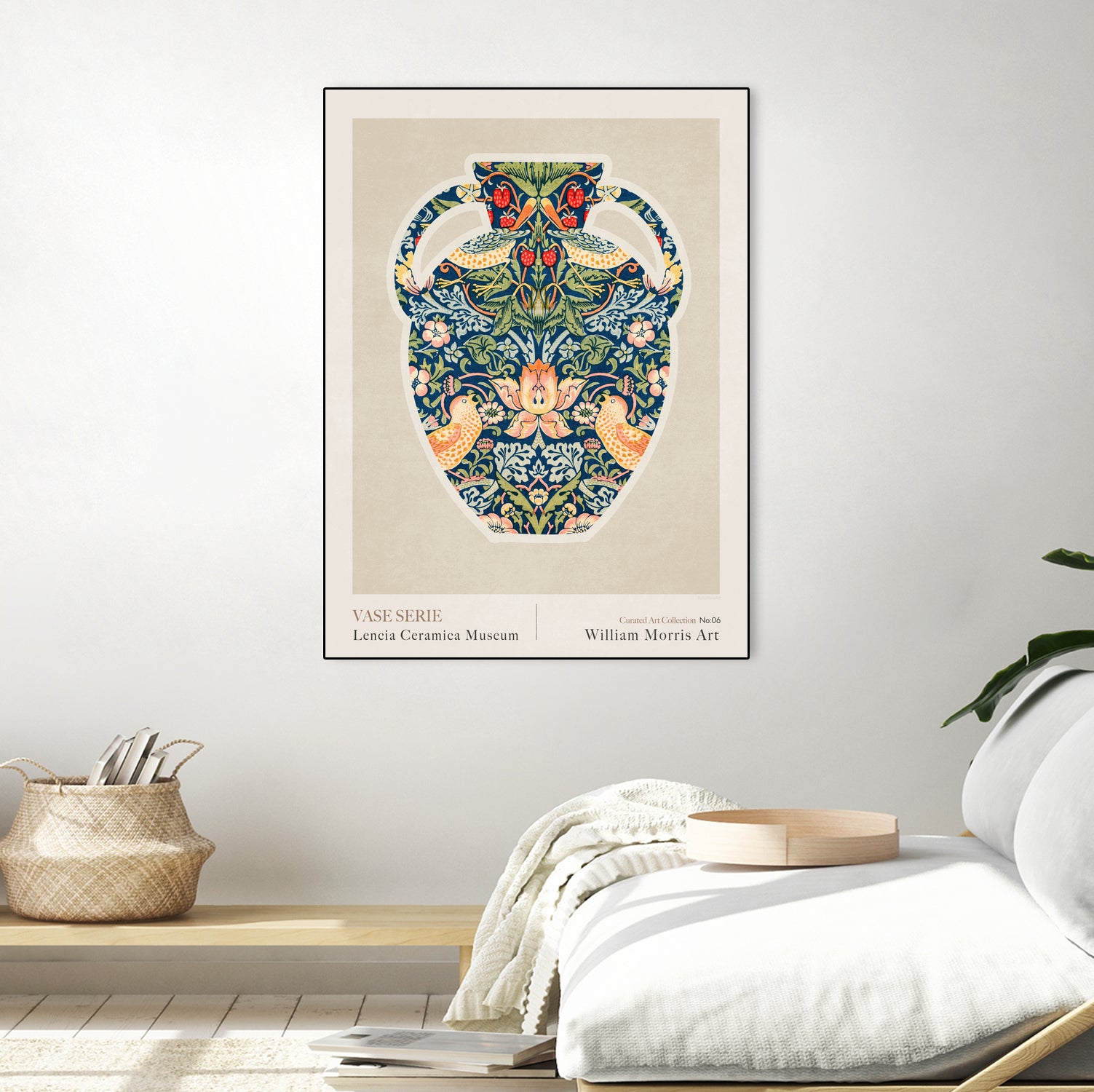 Wm Greek 06ratio 4x5 Print By Bohonewart by Emel Tunaboylu on GIANT ART - pattern flowers and plants pattern